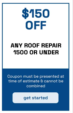 $150.00 off any Roof Repair 1500 or under