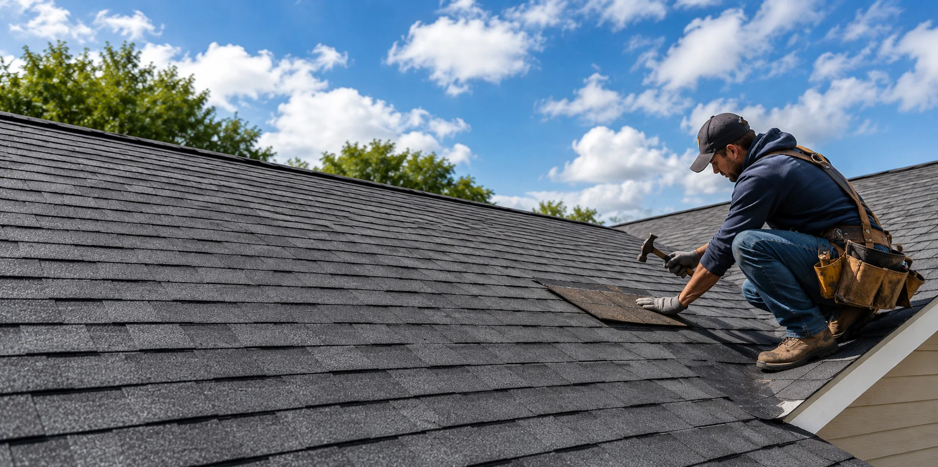 Roof leak repair